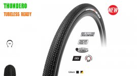 ΕΛΑΣΤΙΚΟ GRAVEL 28 TUFO THUNDERO Tubeless Ready 700x40c black