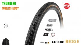 ΕΛΑΣΤΙΚΟ GRAVEL 28 TUFO THUNDERO Tubeless Ready 700x40c tan