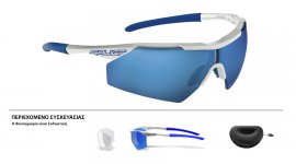 ΓΥΑΛΙΑ SALICE 004RW WHITE ΜΕ ΦΑΚΟΥΣ Hydro Rainbow blue + ΔΩΡΟ Extra Φακοί