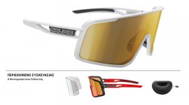 ΓΥΑΛΙΑ SALICE 022RW WHITE ΜΕ ΦΑΚΟΥΣ Mirror Hydro gold + ΔΩΡΟ Extra Φακοί