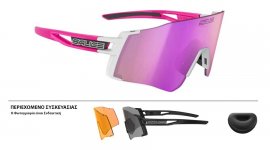ΓΥΑΛΙΑ SALICE 026SRW SLIM WHITE ΜΕ ΦΑΚΟΥΣ Rainbow purple + ΔΩΡΟ Extra Φακοί